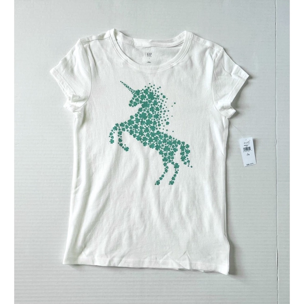 Gap kids girls graphic T-shirt unicorn size L